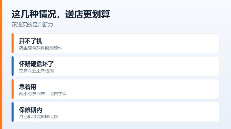 自己装和送店装的选择建议
