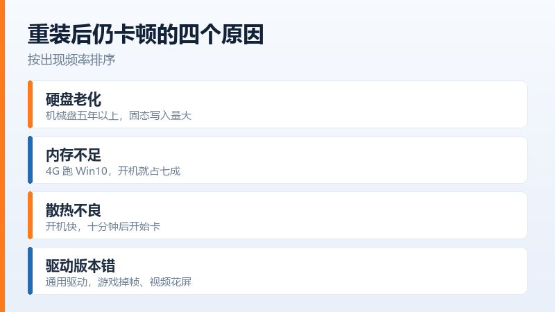 内存占用过高时的表现与加内存的建议
