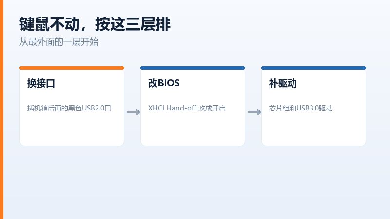 装系统时键盘鼠标都没有反应