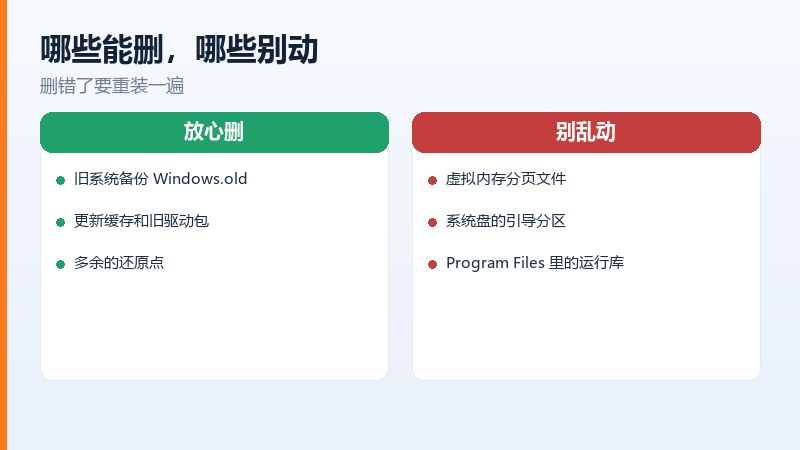 C盘剩余空间的健康区间，留两成最稳